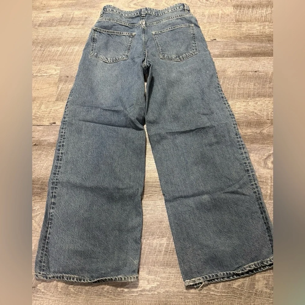 H&M Blue Flare & Wide Leg Women's Jeans - Picture 2 of 3